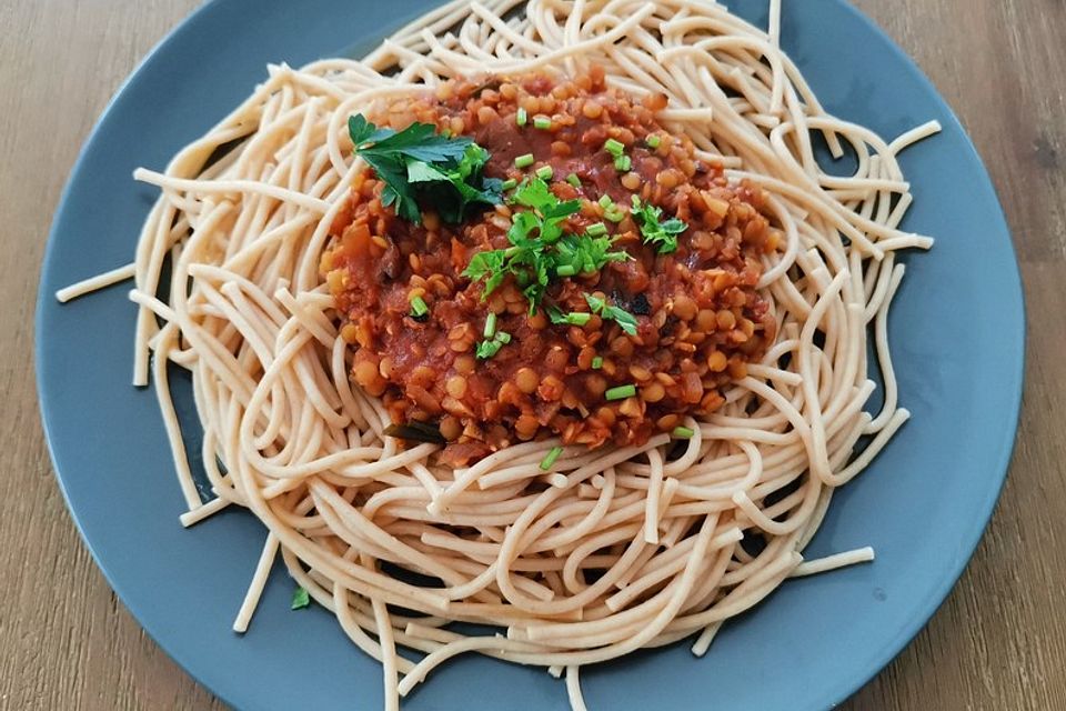 Linsenbolognese