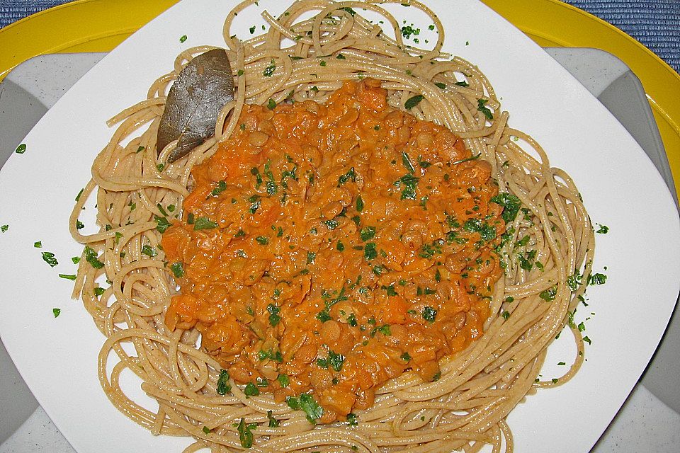 Linsenbolognese