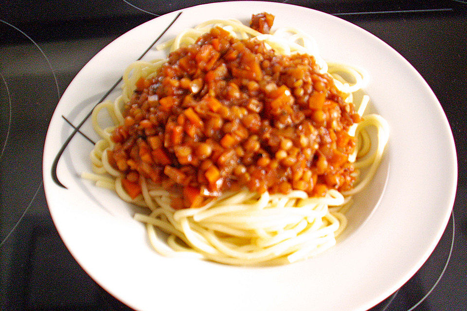 Linsenbolognese