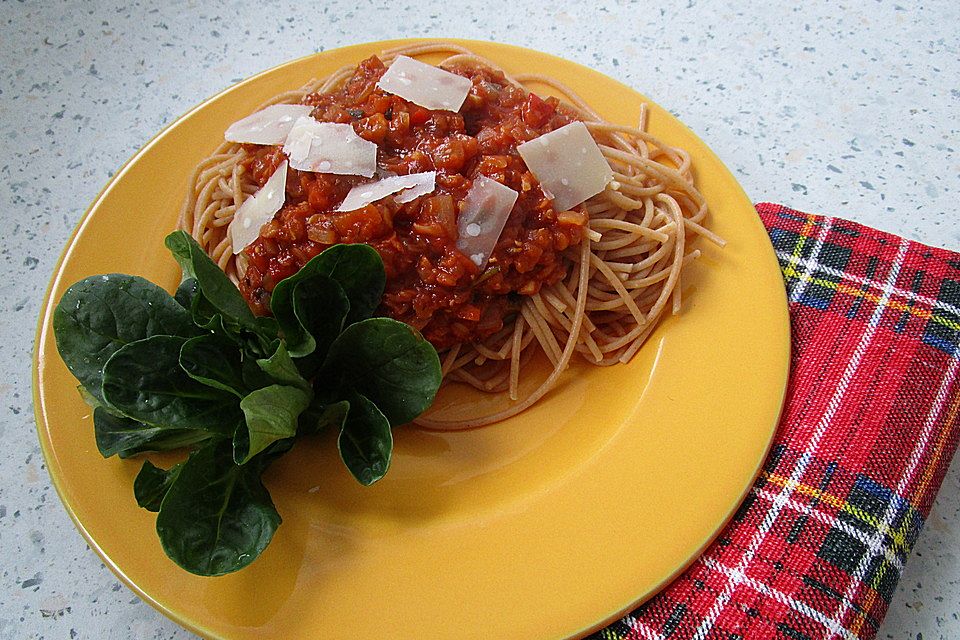 Linsenbolognese