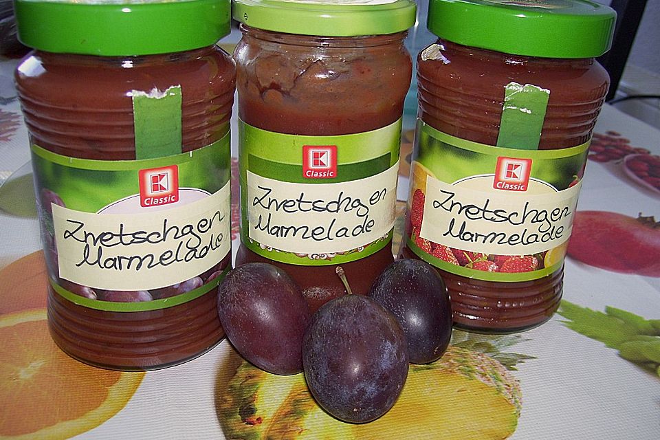 Pietras Zimtzwetschgenmarmelade