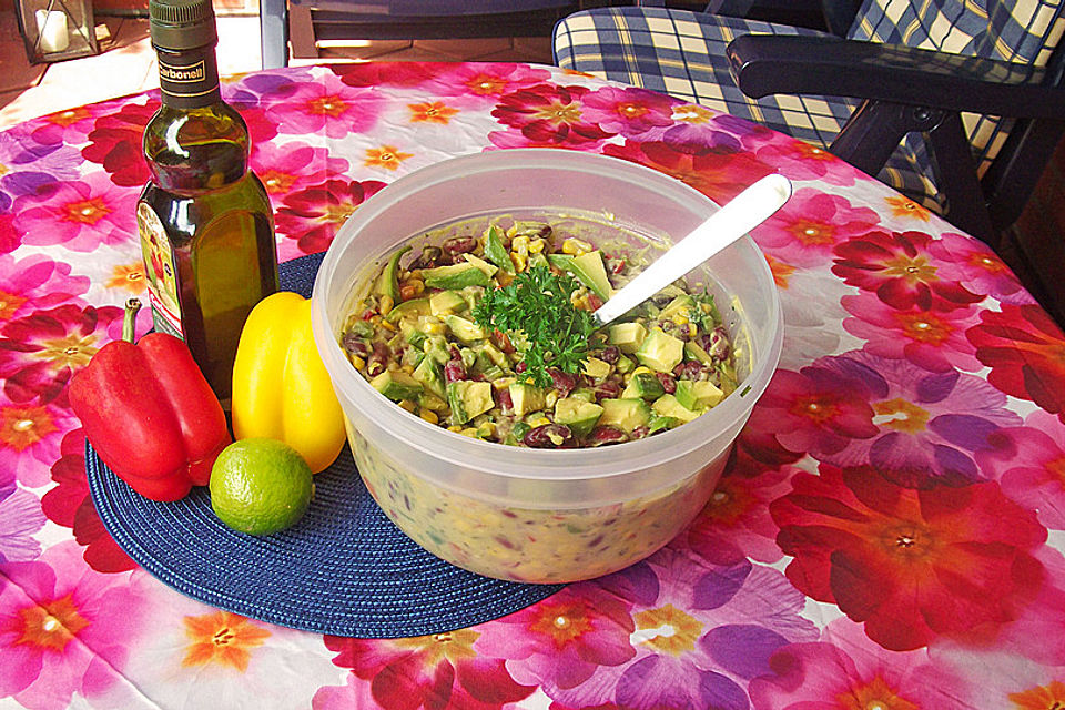 Mexikanischer Bohnensalat