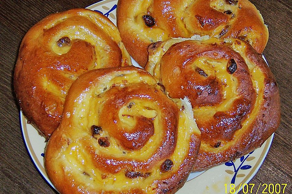 Pudding - Schnecken