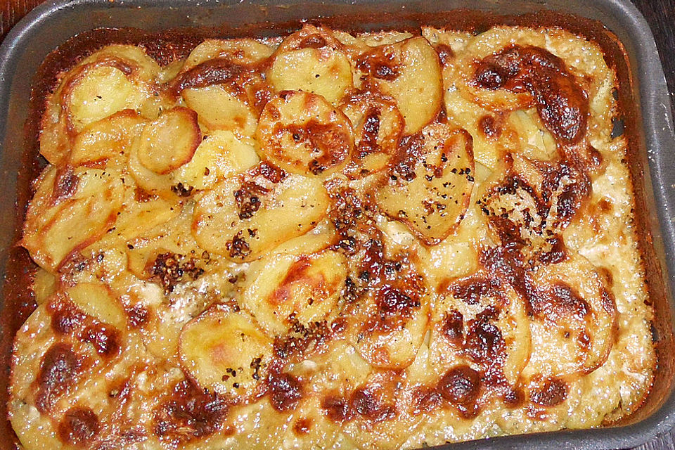 Das beste Kartoffelgratin