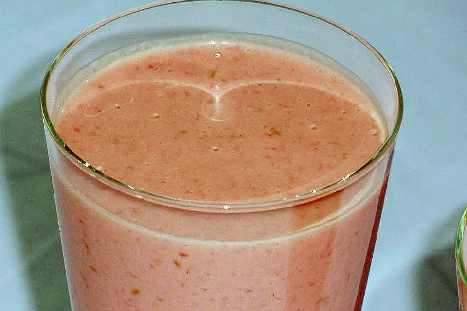 Erdbeer - Himbeer Smoothie