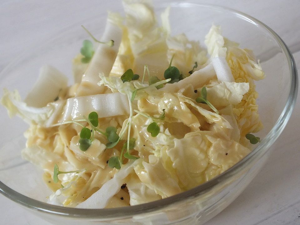 Scharfer Chinakohlsalat von moggele| Chefkoch