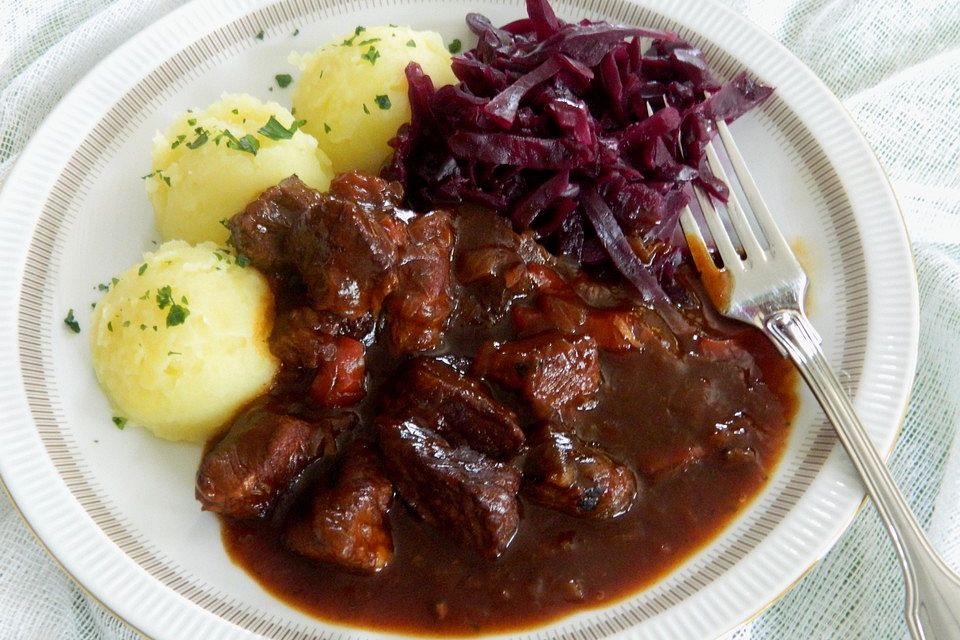 Malzbier - Gulasch