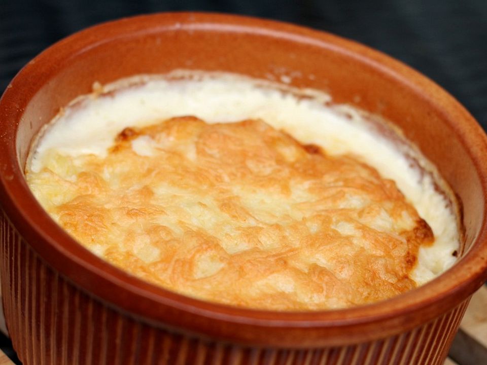 Kartoffelgratin mit Kräuter-Crème fraîche von freakwave| Chefkoch