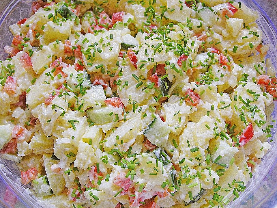 Kartoffelsalat, leicht und frisch von Apelandera| Chefkoch