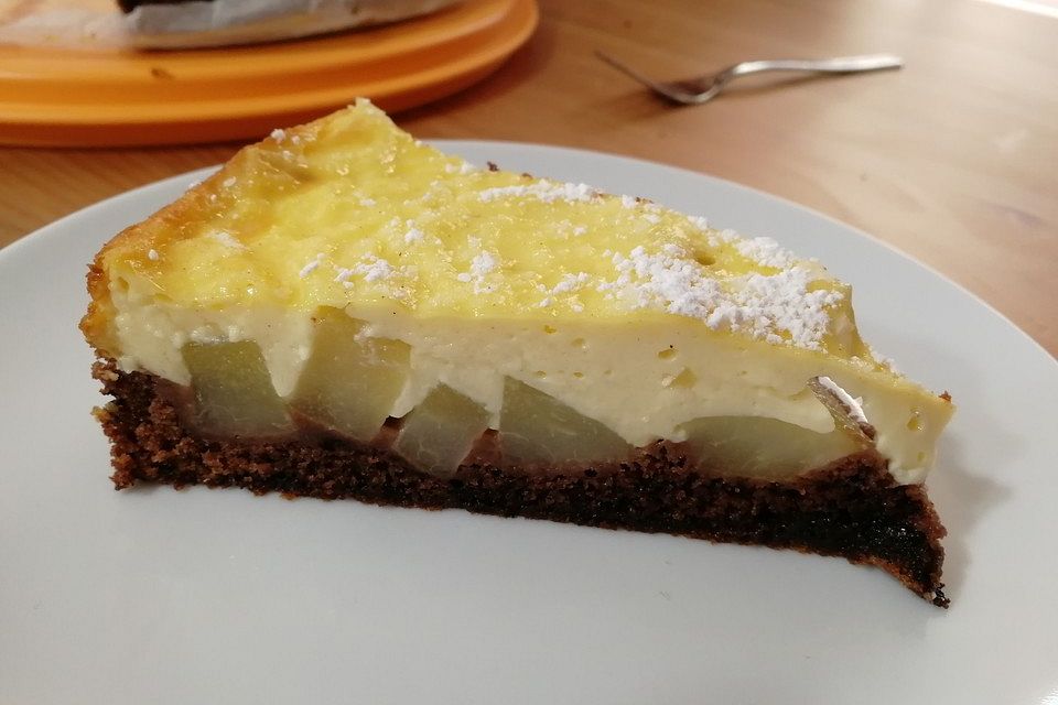 Birnen - Schmand - Kuchen