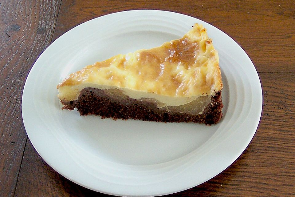 Birnen - Schmand - Kuchen