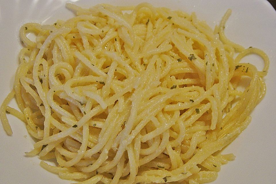 Knoblauch - Spaghetti