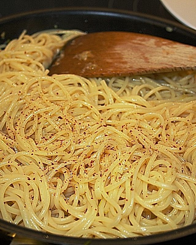 Knoblauch - Spaghetti