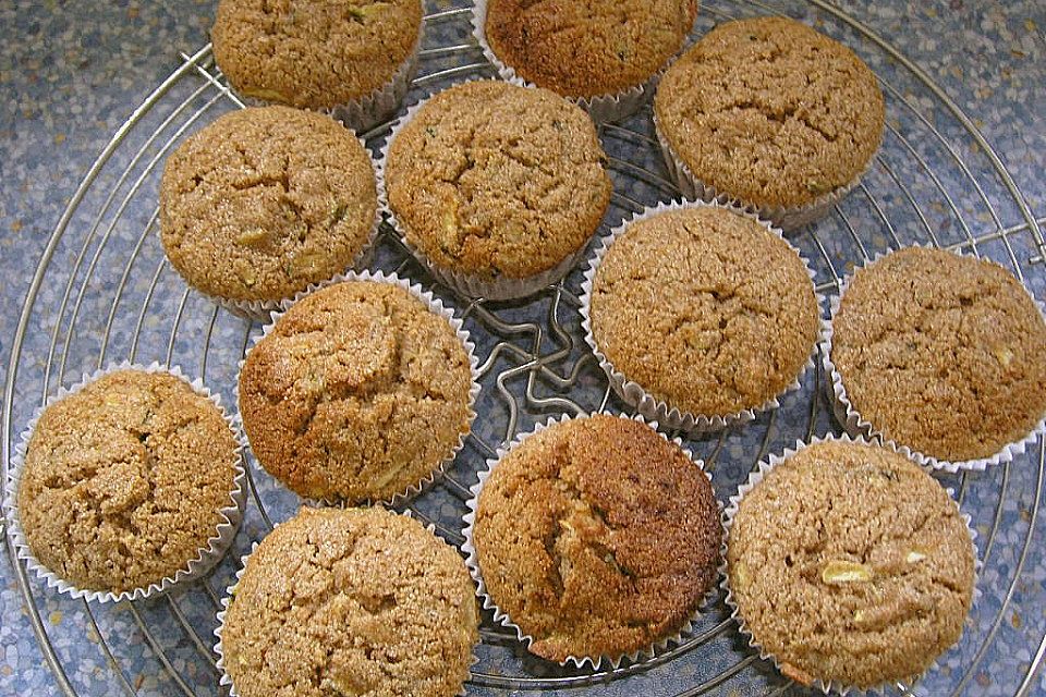 Schokoladen - Zucchini - Muffins