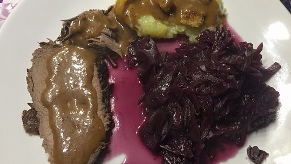 Sauerbraten Vom Strauss Von Mamader3zicken Chefkoch