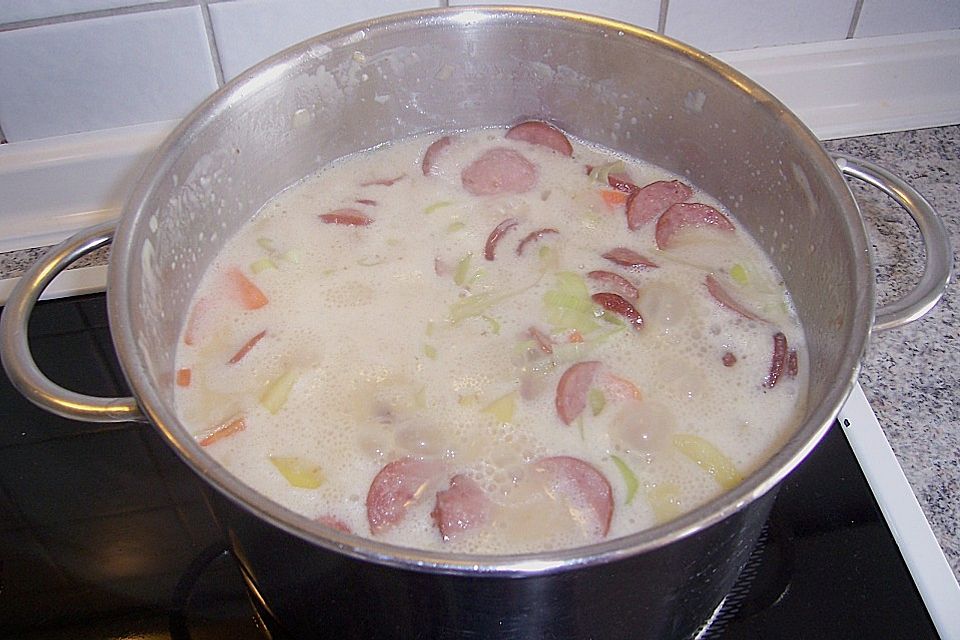 Cabanossi - Käse - Suppe