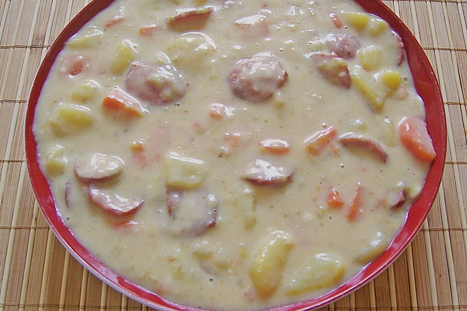 Cabanossi - Käse - Suppe