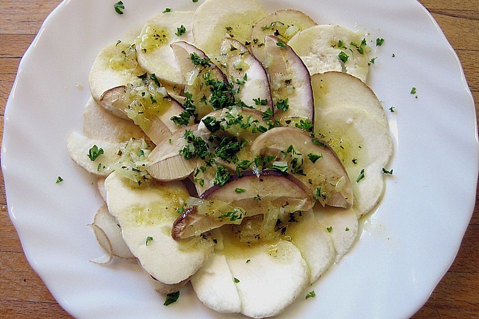 Carpaccio vom Steinpilz