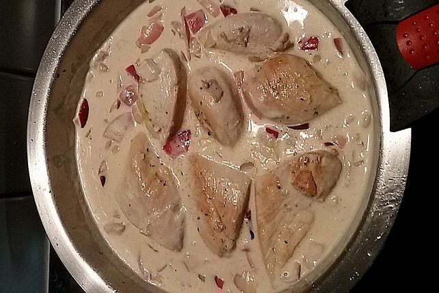 Hähnchenbrust mit Limetten - Joghurt - Sauce von Rottalerin| Chefkoch