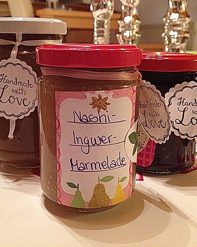 Nashi - Ingwer - Marmelade