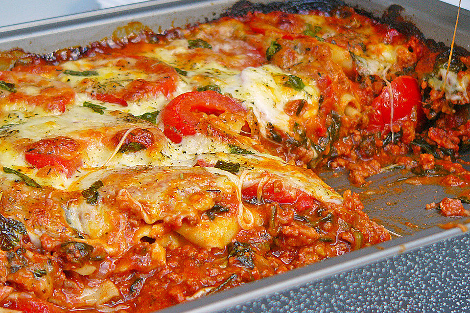 Blubb0rs aufgemotzte Lasagne