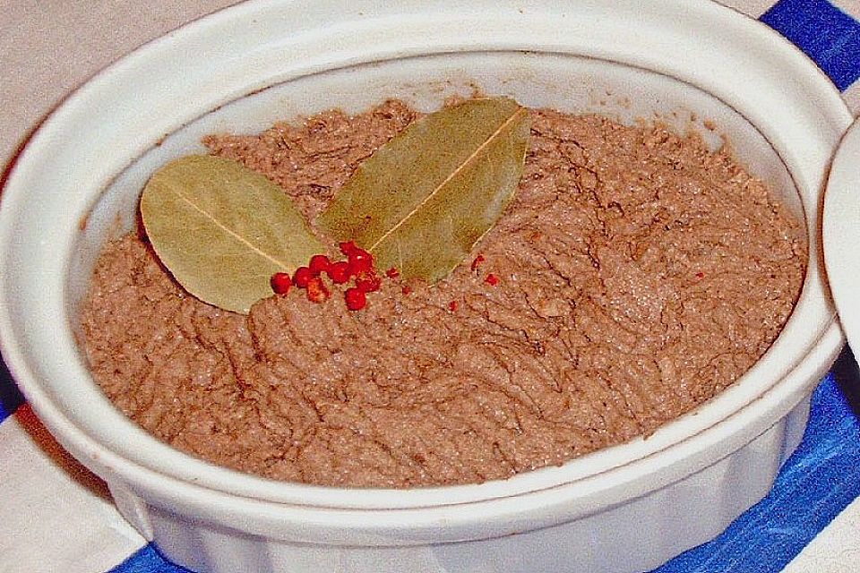 Hühnerleberpastete Hühnerleberpastete