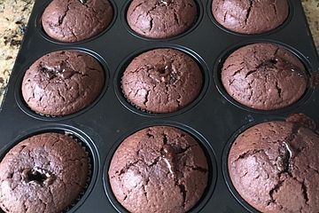 Schoko Muffins Mit Mon Cheri Von Schleckerlecker Chefkoch