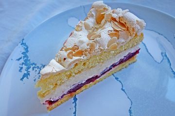 Hansen - Jensen - Torte mit Sauerkirschen