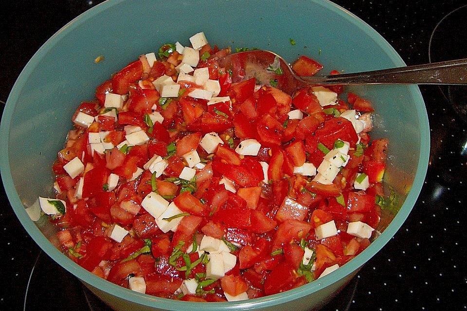 Crostini alla Caprese