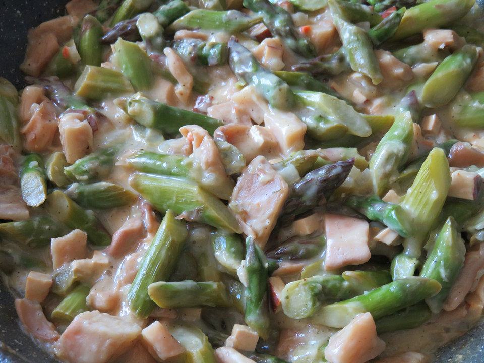 Gebratener Spargel mit Austernpilzen von käsemädel| Chefkoch