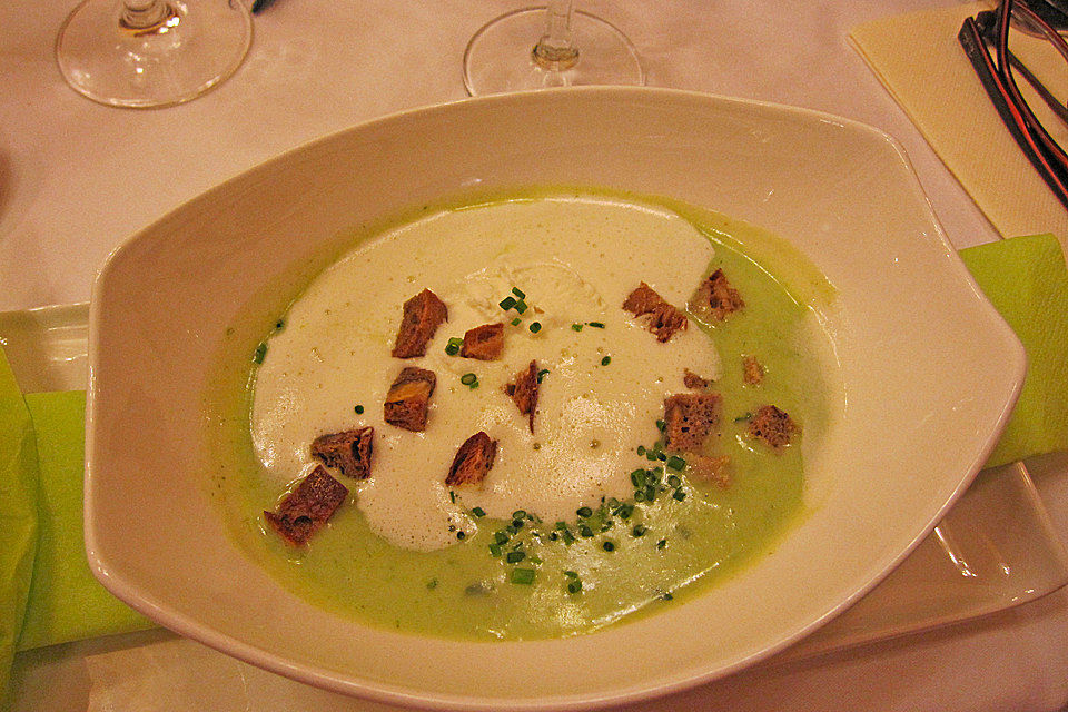 Spinat - Bärlauch - Suppe