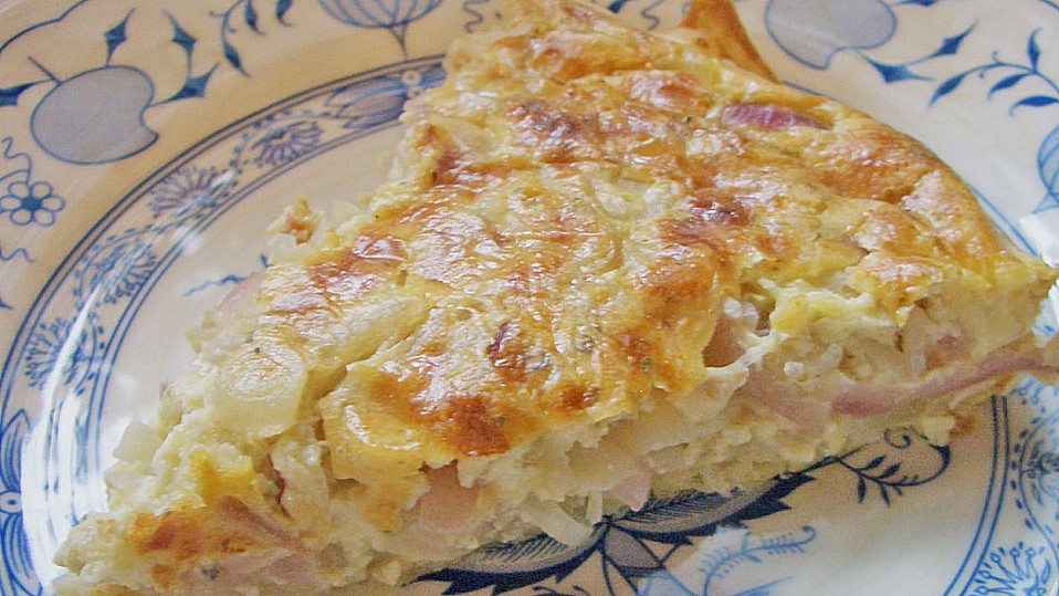 Speck - Zwiebel - Kuchen mit Blätterteig von FriRa