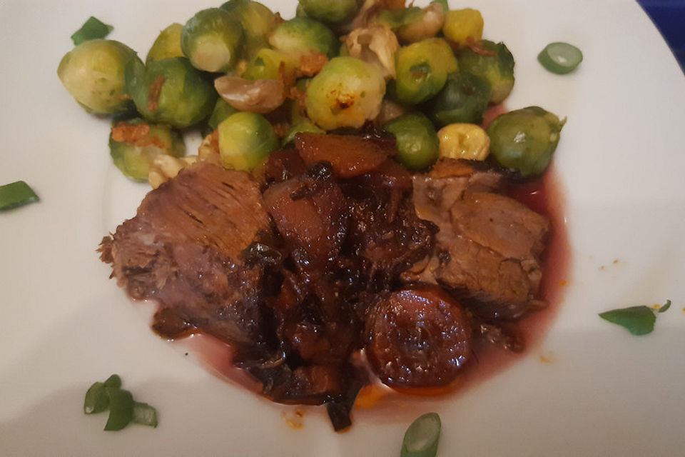 Portugiesischer Rinderbraten mit Zimt