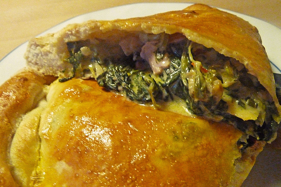 Calzone alla Spinaci