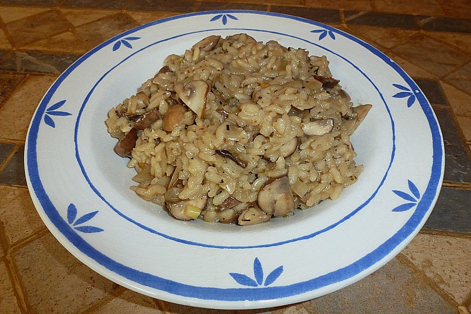 Pilzrisotto