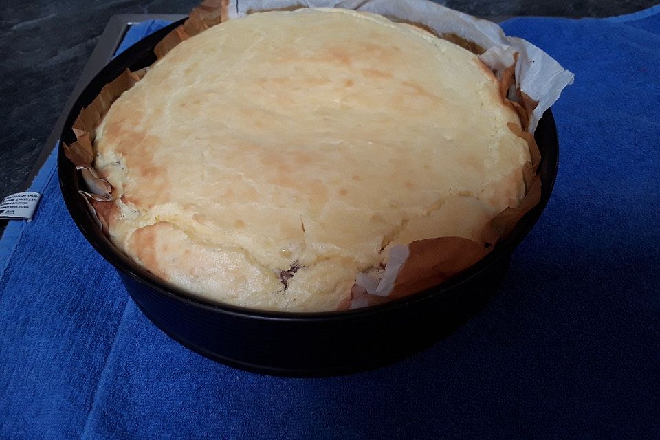 Pflaumenkuchen mit Schmandpuddingguss Pflaumenkuchen mit Schmandpuddingguss