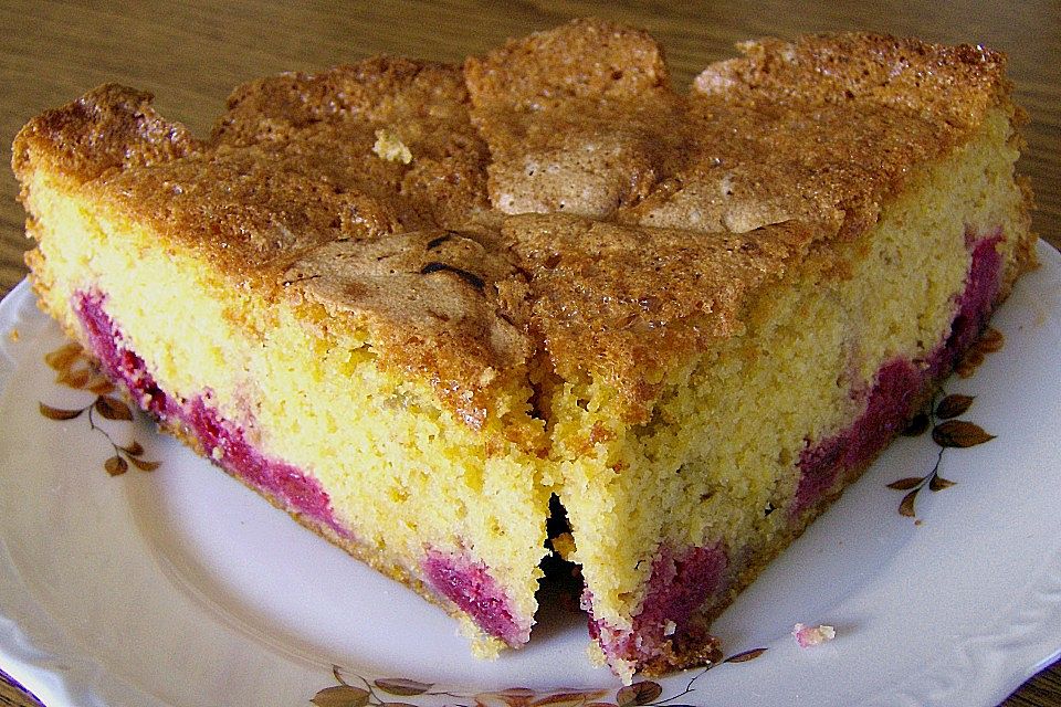 Versunkener Kirschkuchen