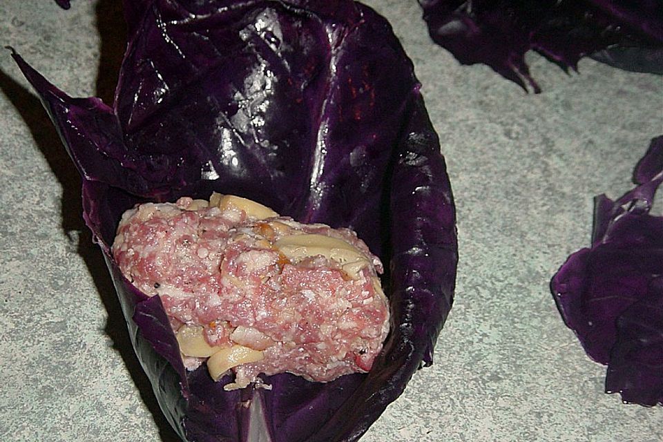 Krautwickerl aus Blaukraut