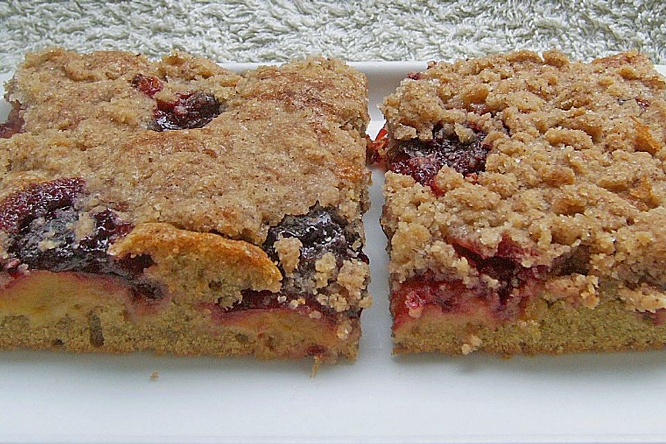 Zwetschgen - Streusel Kuchen