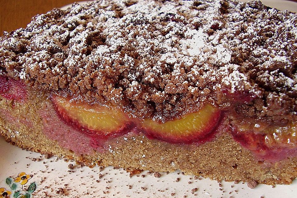 Zwetschgen - Streusel Kuchen