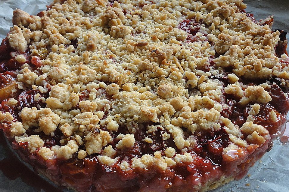 Zwetschgen - Streusel Kuchen