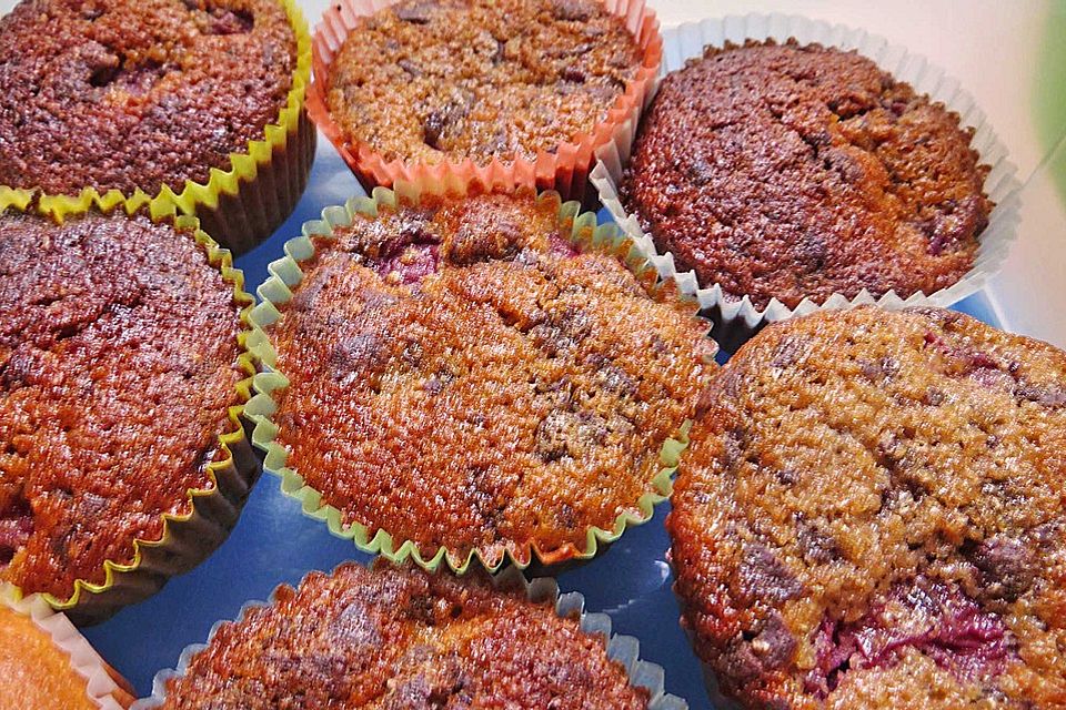 Kirsch - Schoko - Muffins