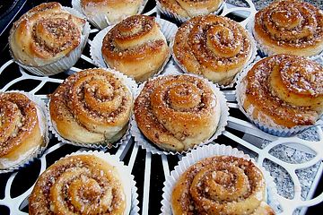 Nussschnecken - Muffins