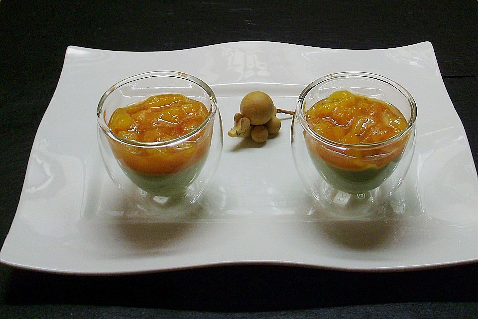 Avocado - Orangen - Mousse