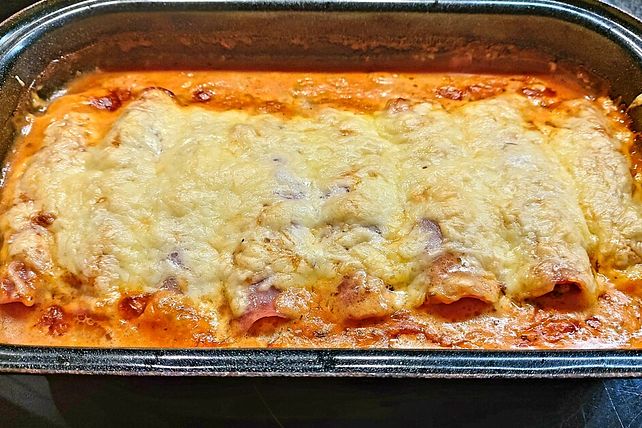 Schinkenröllchen in pikanter Sahnesoße von Avalnia| Chefkoch