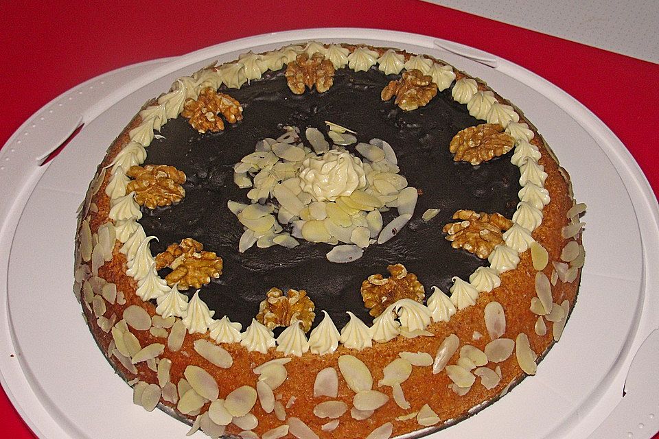 Mallorquinischer Mandelkuchen