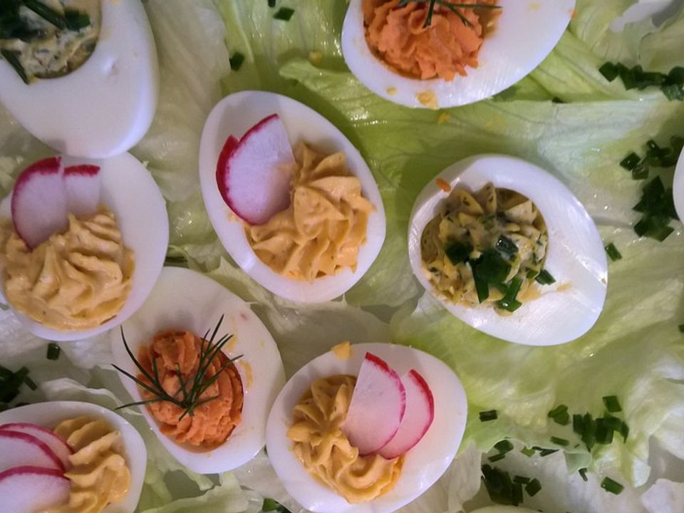Für gefüllte buffet eier kaltes Gefüllte Eier