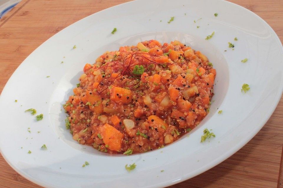 Kürbis-Quinoa-Topf