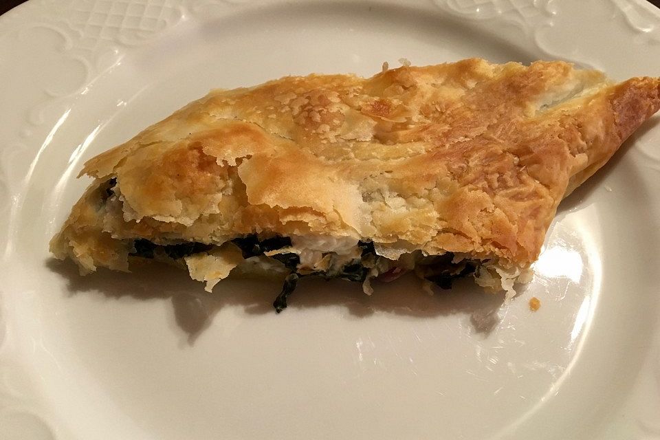 Spinat - Schafkäse - Strudel