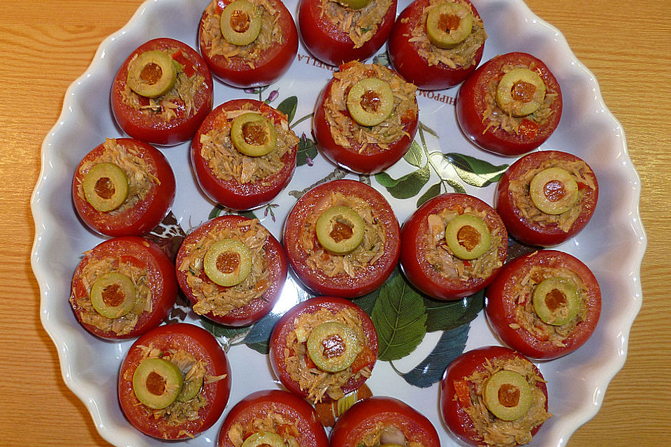 Andalusisch gefüllte Tomaten